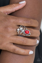Load image into Gallery viewer, Paparazzi 🔆 Wanderlust Wanderer - Red Ring
