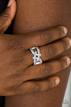 Load image into Gallery viewer, Paparazzi 🔆 Can Only Go UPSCALE From Here - White Ring