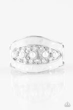 Load image into Gallery viewer, oak-sisters-jewelry-royal-treasury-white-ring-paparazzi-accessories-by-lisa