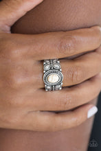 Load image into Gallery viewer, Paparazzi 🔆 Butterfly Belle - White Ring