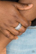 Load image into Gallery viewer, Paparazzi 🔆 Rich Rogue - White Ring