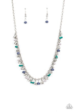 Load image into Gallery viewer, oak-sisters-jewelry-sailing-the-seven-seas-blue-necklace-paparazzi-accessories-by-lisa