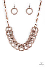 Load image into Gallery viewer, oak-sisters-jewelry-the-main-contender-copper-necklace-paparazzi-accessories-by-lisa