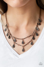 Load image into Gallery viewer, Paparazzi 🔆 Galapagos Gypsy - Copper Necklace