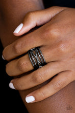 Load image into Gallery viewer, Paparazzi 🔆 Way Wayward - Black Ring