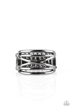 Load image into Gallery viewer, oak-sisters-jewelry-way-wayward-black-ring-paparazzi-accessories-by-lisa