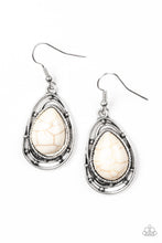 Load image into Gallery viewer, oak-sisters-jewelry-abstract-anthropology-white-earrings-paparazzi-accessories-by-lisa