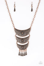 Load image into Gallery viewer, oak-sisters-jewelry-go-steer-crazy-copper-paparazzi-accessories-by-lisa