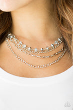 Load image into Gallery viewer, Paparazzi 🔆 Extravagant Elegance - Silver Necklace