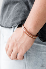 Load image into Gallery viewer, Paparazzi 🔆 First Class TRAVELER - Brown Bracelet