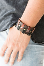 Load image into Gallery viewer, Paparazzi 🔆 Modern Musketeer - Brown Bracelet