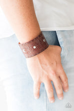 Load image into Gallery viewer, Paparazzi 🔆 Boots and Broncos - Brown Bracelet