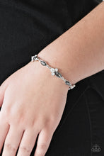 Load image into Gallery viewer, Paparazzi 🔆 At Any Cost - Silver Bracelet