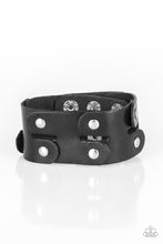 Load image into Gallery viewer, oak-sisters-jewelry-downright-desperado-black-bracelet-paparazzi-accessories-by-lisa