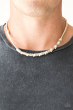 Load image into Gallery viewer, Paparazzi π PIRATE First Class - White Necklace