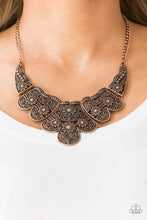 Load image into Gallery viewer, Paparazzi π Mess With The Bull - Copper Necklace