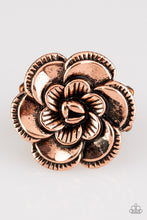 Load image into Gallery viewer, oak-sisters-jewelry-flowerbed-and-breakfast-copper-ring-paparazzi-accessories-by-lisa