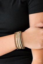 Load image into Gallery viewer, Paparazzi 🔆 Seize The Sass - Brass Bracelet