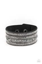 Load image into Gallery viewer, oak-sisters-jewelry-really-rock-band-black-bracelet-paparazzi-accessories-by-lisa