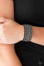 Load image into Gallery viewer, Paparazzi 🔆 Really Rock Band - Black Bracelet
