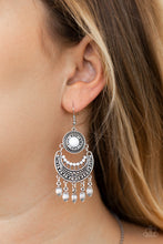 Load image into Gallery viewer, Paparazzi π Mantra to Mantra - White Earrings