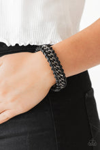 Load image into Gallery viewer, Paparazzi ๐Racer Edge - Black Bracelet