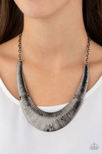 Load image into Gallery viewer, Paparazzi 🔆 Feast or Famine - Black Necklace