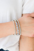 Load image into Gallery viewer, Paparazzi 🔆 Always On The GLOW - Silver Bracelet