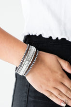 Load image into Gallery viewer, Paparazzi 🔆 Rock Star Rocker - Silver Bracelet