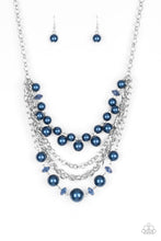 Load image into Gallery viewer, oak-sisters-jewelry-rockin-rockette-blue-necklace-paparazzi-accessories-by-lisa