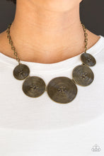 Load image into Gallery viewer, Paparazzi 🔆 Deserves A Medal - Brass Necklace