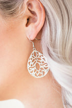 Load image into Gallery viewer, Paparazzi 🔆 Casually Coachella - White Earrings