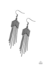 Load image into Gallery viewer, oak-sisters-jewelry-radically-retro-black-earrings-paparazzi-accessories-by-lisa
