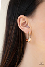 Load image into Gallery viewer, Paparazzi 🔆 5th Avenue Fashionista - Gold Earrings