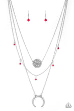 Load image into Gallery viewer, oak-sisters-jewelry-lunar-lotus-pink-necklace-paparazzi-accessories-by-lisa
