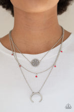 Load image into Gallery viewer, Paparazzi 🔆 Lunar Lotus - Pink Necklace
