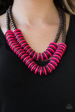 Load image into Gallery viewer, Paparazzi 🔆 Dominican Disco - Pink Necklace