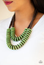 Load image into Gallery viewer, Paparazzi 🔆 Dominican Disco - Green Necklace