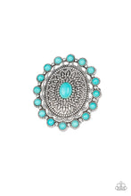 Load image into Gallery viewer, oak-sisters-jewelry-mesa-mandala-blue-ring-paparazzi-accessories-by-lisa