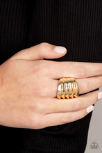 Load image into Gallery viewer, Paparazzi 🔆 Hit Em Where It Hurts - Gold Ring