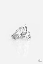 Load image into Gallery viewer, oak-sisters-jewelry-leaf-it-all-behind-silver-ring-paparazzi-accessories-by-lisa