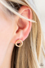 Load image into Gallery viewer, Paparazzi 🔆 Simple Radiance - Gold Post Earrings