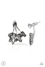 Load image into Gallery viewer, oak-sisters-jewelry-deco-dynamite-silver-post earrings-paparazzi-accessories-by-lisa