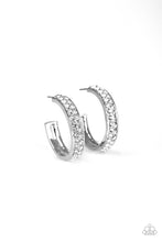 Load image into Gallery viewer, oak-sisters-jewelry-cash-flow-white-earrings-paparazzi-accessories-by-lisa