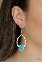 Load image into Gallery viewer, Paparazzi 🔆 Pony Up - Blue Earrings