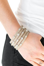 Load image into Gallery viewer, Paparazzi 🔆 Rhinestone Reputation - Brown Bracelet