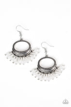 Load image into Gallery viewer, oak-sisters-jewelry-happy-days-white-earrings-paparazzi-accessories-by-lisa