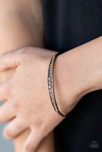 Load image into Gallery viewer, Paparazzi 🔆 Just SPARKLE And Wave - Copper Bracelet
