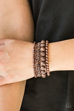 Load image into Gallery viewer, Paparazzi 🔆 Rose Garden Gala - Copper Bracelet