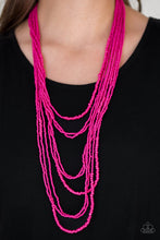 Load image into Gallery viewer, Paparazzi π Totally Tonga - Pink Necklace